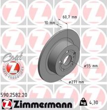 Zimmermann 590.2582.20 - Brzdový kotúč -