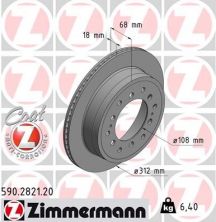 Zimmermann 590.2821.20 - Brzdový kotúč -