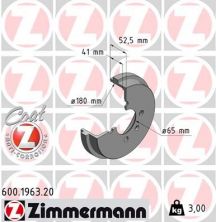 Zimmermann 600.1963.20 - Brzdový bubon -