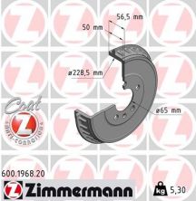 Zimmermann 600.1968.20 - Brzdový bubon -