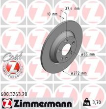 Zimmermann 600.3263.20 - Brzdový kotúč -