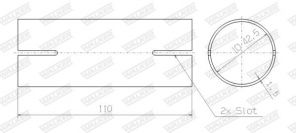 Walker 82480 - Spona