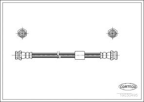 Corteco 19030495 - Brzdová hadica
