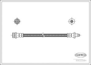 Corteco 19033584 - Brzdová hadica