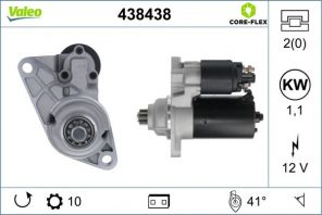 Valeo 438438 - Štartér -