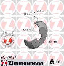 Zimmermann 405.4101.20 - Brzdový bubon -