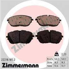 Zimmermann 22218.185.2 - Brzdové platničky -