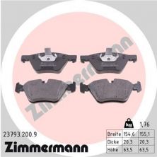 Zimmermann 23793.200.9 - Brzdové platničky -