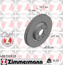 Zimmermann 400.5509.20 - Brzdový kotúč -