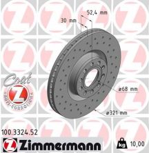 Zimmermann 100.3324.52 - Brzdový kotúč -
