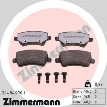 Zimmermann 24496.970.1 - Brzdové platničky -