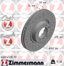 Zimmermann 460.4510.70 - Brzdový kotúč -
