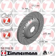 Zimmermann 150.2910.70 - Brzdový kotúč -