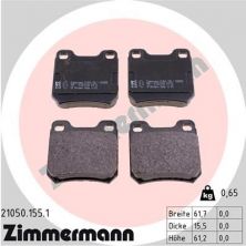 Zimmermann 21050.155.1 - Brzdové platničky -