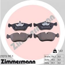 Zimmermann 21273.195.1 - Brzdové platničky -