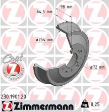 Zimmermann 230.1901.20 - Brzdový bubon -