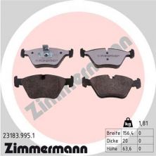 Zimmermann 23183.995.1 - Brzdové platničky -