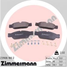 Zimmermann 23908.180.2 - Brzdové platničky -