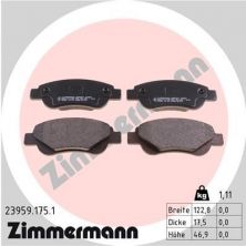 Zimmermann 23959.175.1 - Brzdové platničky -