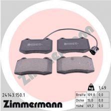 Zimmermann 24143.150.1 - Brzdové platničky -