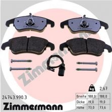 Zimmermann 24743.990.3 - Brzdové platničky -