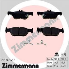 Zimmermann 26174.145.1 - Brzdové platničky -