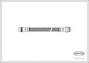 Corteco 19031244 - Brzdová hadica