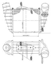 NRF 309073 - Chladič plniaceho vzduchu -