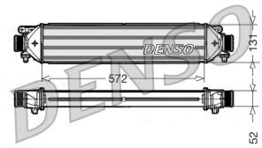 Denso DIT09109 - Chladič plniaceho vzduchu