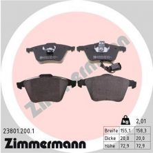 Zimmermann 23801.200.1 - Brzdové platničky -