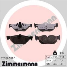 Zimmermann 23926.970.1 - Brzdové platničky -
