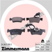 Zimmermann 24367.190.1 - Brzdové platničky -