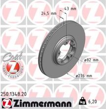 Zimmermann 250.1348.20 - Brzdový kotúč -