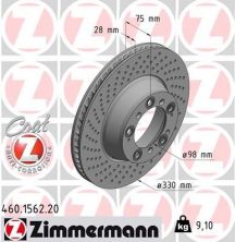 Zimmermann 460.1562.20 - Brzdový kotúč -