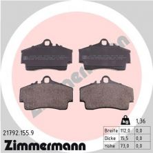 Zimmermann 21792.155.9 - Brzdové platničky -
