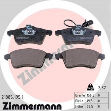 Zimmermann 21885.195.1 - Brzdové platničky -
