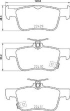 Brembo P 28 089 - Brzdové platničky -