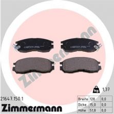 Zimmermann 21647.150.1 - Brzdové platničky -