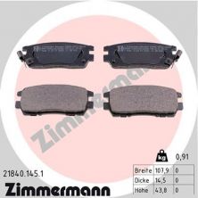 Zimmermann 21840.145.1 - Brzdové platničky -