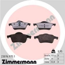 Zimmermann 23076.975.1 - Brzdové platničky -