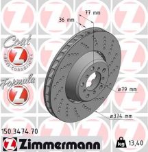 Zimmermann 150.3474.70 - Brzdový kotúč -