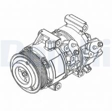 Delphi CS20495 - Kompresor