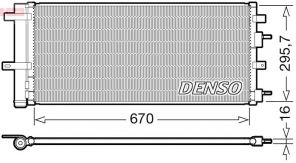 Denso DCN10053 - Kondenzátor