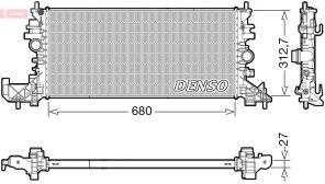 Denso DRM20118 - Chladič vody