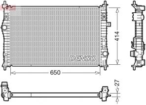 Denso DRM21104 - Chladič vody