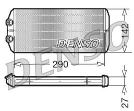 Denso DRR07005 - Výmenník tepla vnútorného kúrenia