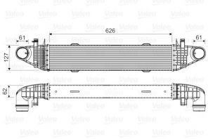 Valeo 818679 - Chladič plniaceho vzduchu -