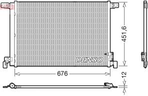 Denso DCN02008 - Kondenzátor