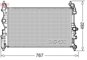 Denso DRM20019 - Chladič vody