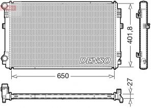 Denso DRM32048 - Chladič vody